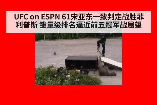UFC on ESPN 61宋亚东一致判定战胜菲利普斯 雏量级排名逼近前五冠军战展望